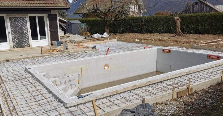 Construction de piscine Epagny Metz-Tessy
